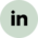 Das Bild zeigt das LinkedIn-Logo, bestehend aus einem stilisierten, rechteckigen Hintergrund in einem sanften Farbton mit den Buchstaben „in“ in Schwarz. Es repräsentiert die soziale Plattform für berufliche Netzwerke und Karriereentwicklung.